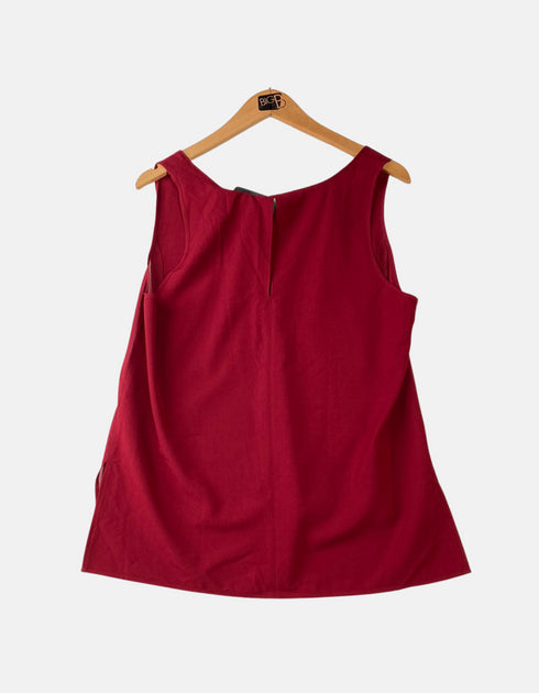 Tank maroon FM